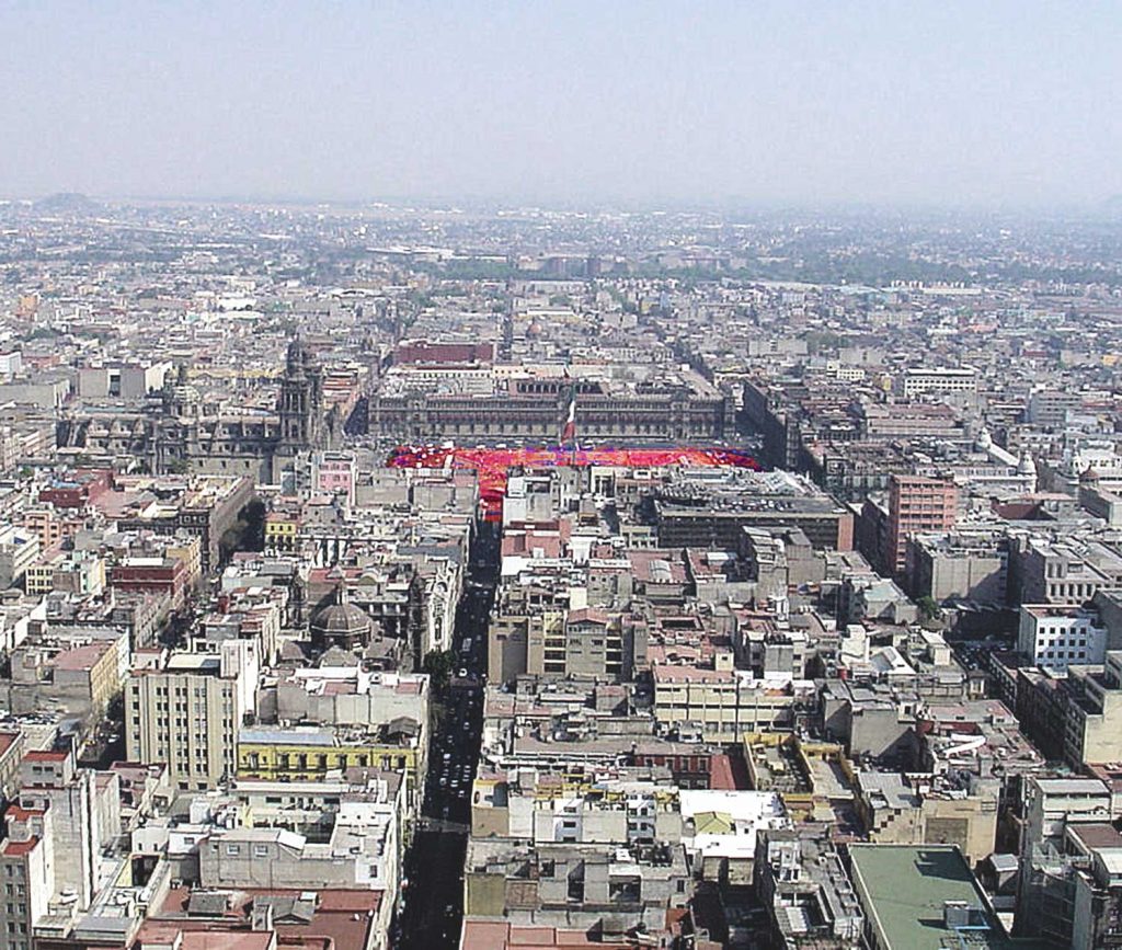 Coloured Zocalo 100architects
