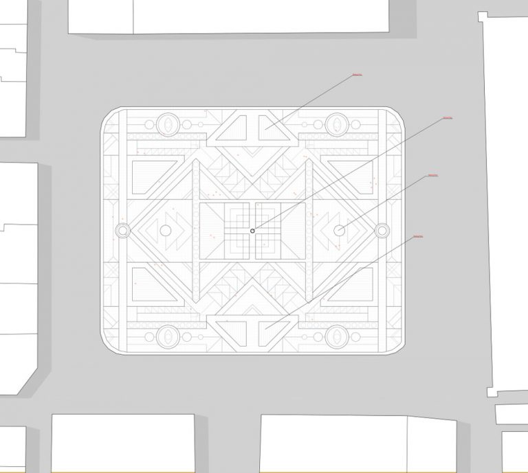 Coloured Zocalo - 100architects