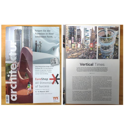 Vertical Times in Architektur from