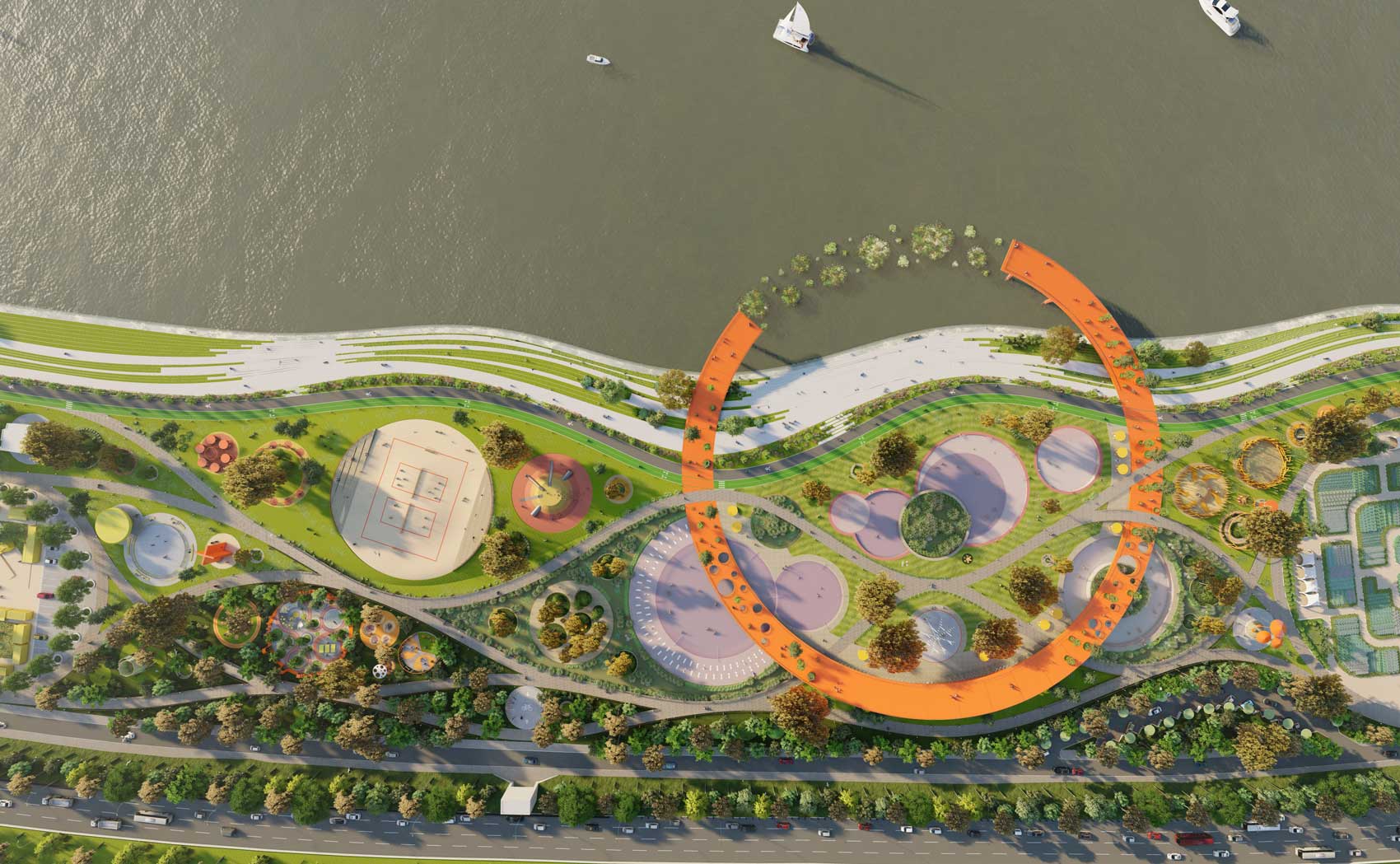 The Orange Moon: Revitalizing Seoul's Riverfront 5